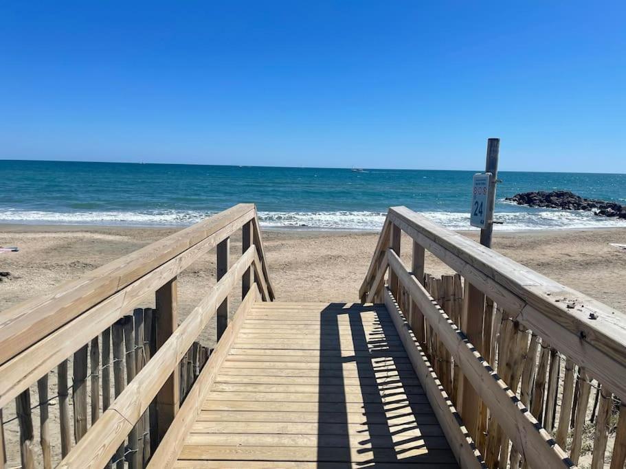 Appart Frontignan Sur La Plage, Piscine, Wifi, Tv, Netflix المظهر الخارجي الصورة
